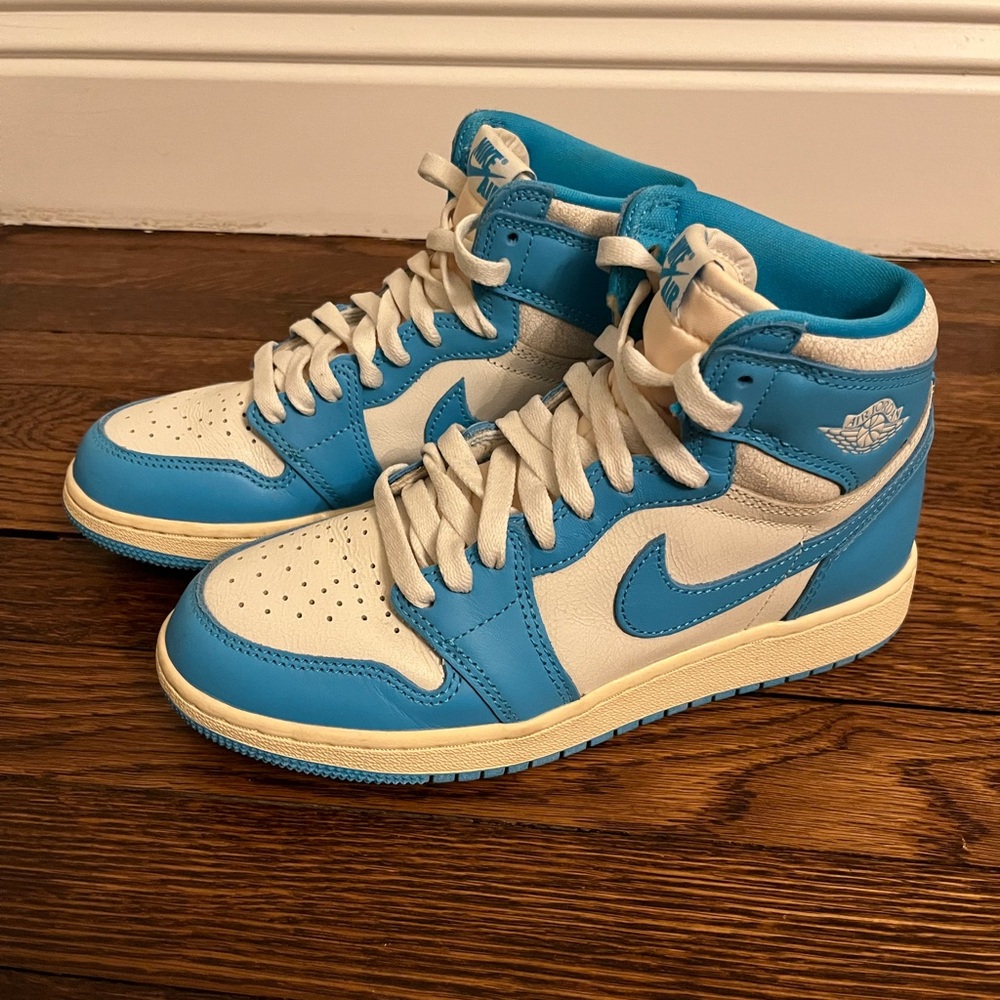 Nike Air Jordan 1 High OG UNC Reimagined Big Kids’ Sneakers - Size 5Y